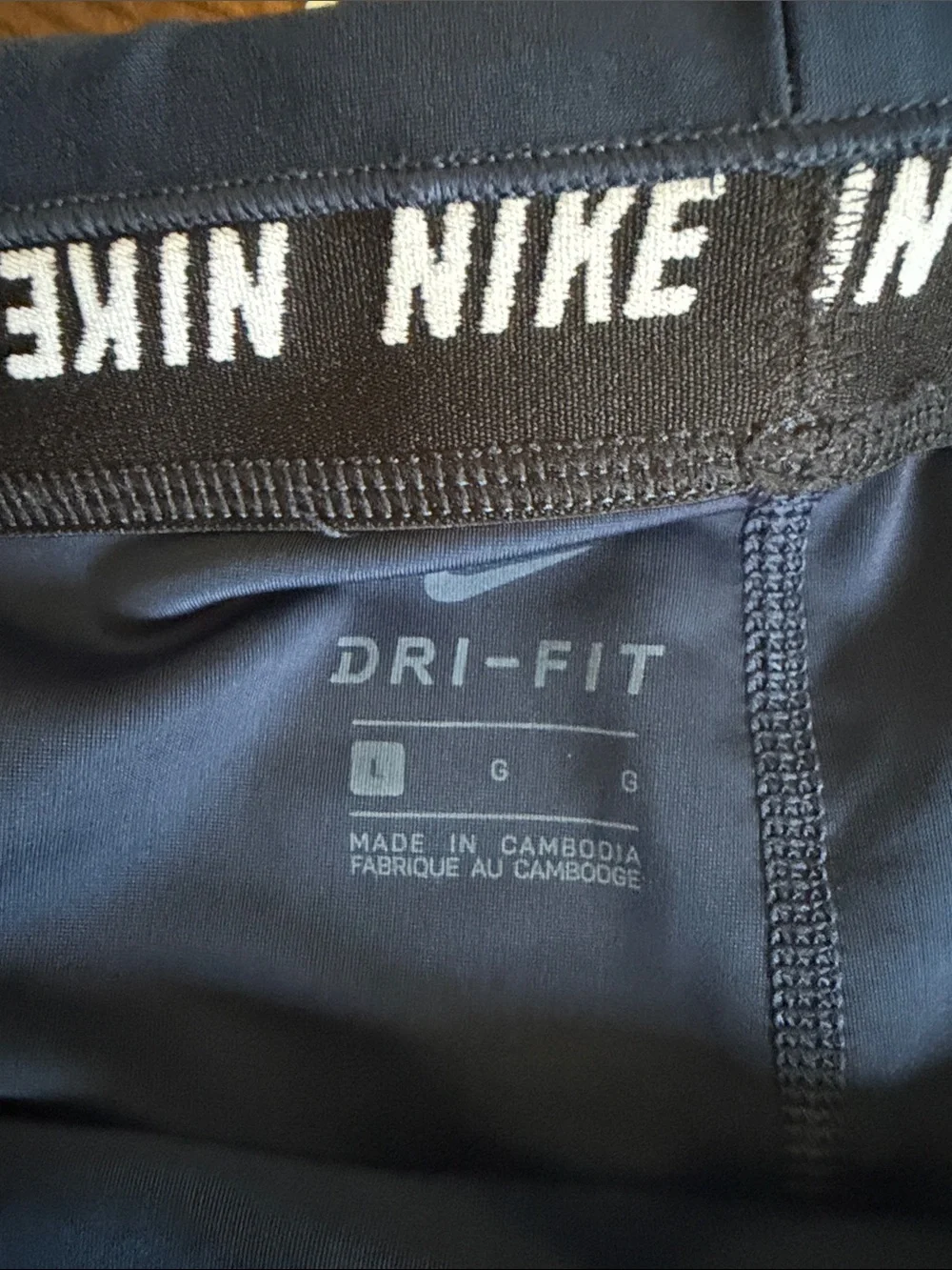 Nike Running Women’s Navy Performance Training with Pockets